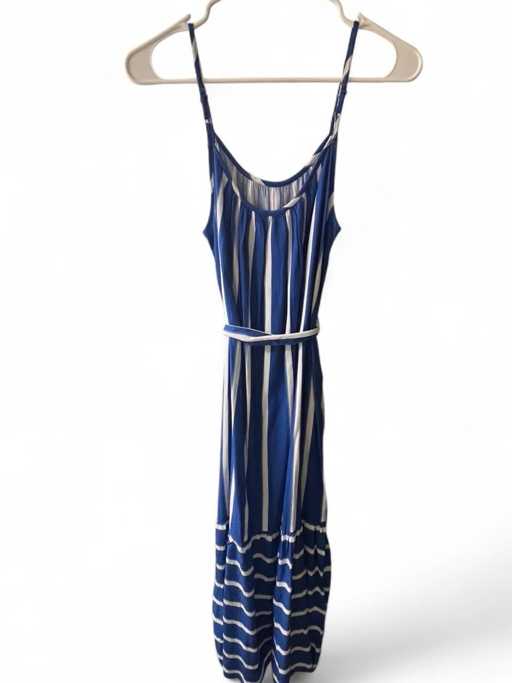 Blue & White Striped Sundress - Picture 3 of 4
